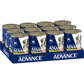 ADVANCE Puppy Plus Growth Chicken And Rice Wet Dog Food Cans - Furbabies Online